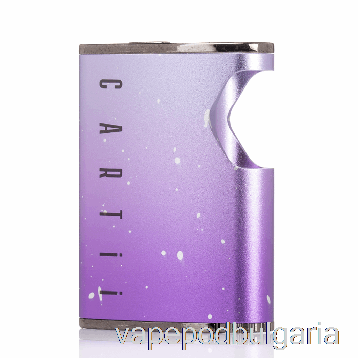 Vape Течности Dazzleaf Cartii 2 в 1 Twist 510 резба батерия лилаво пръскане